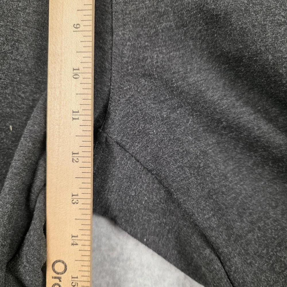 John Mark Pants Womens Large Gray Knit Ankle Slim Fit Stretch Pockets Casual - Picture 7 of 11